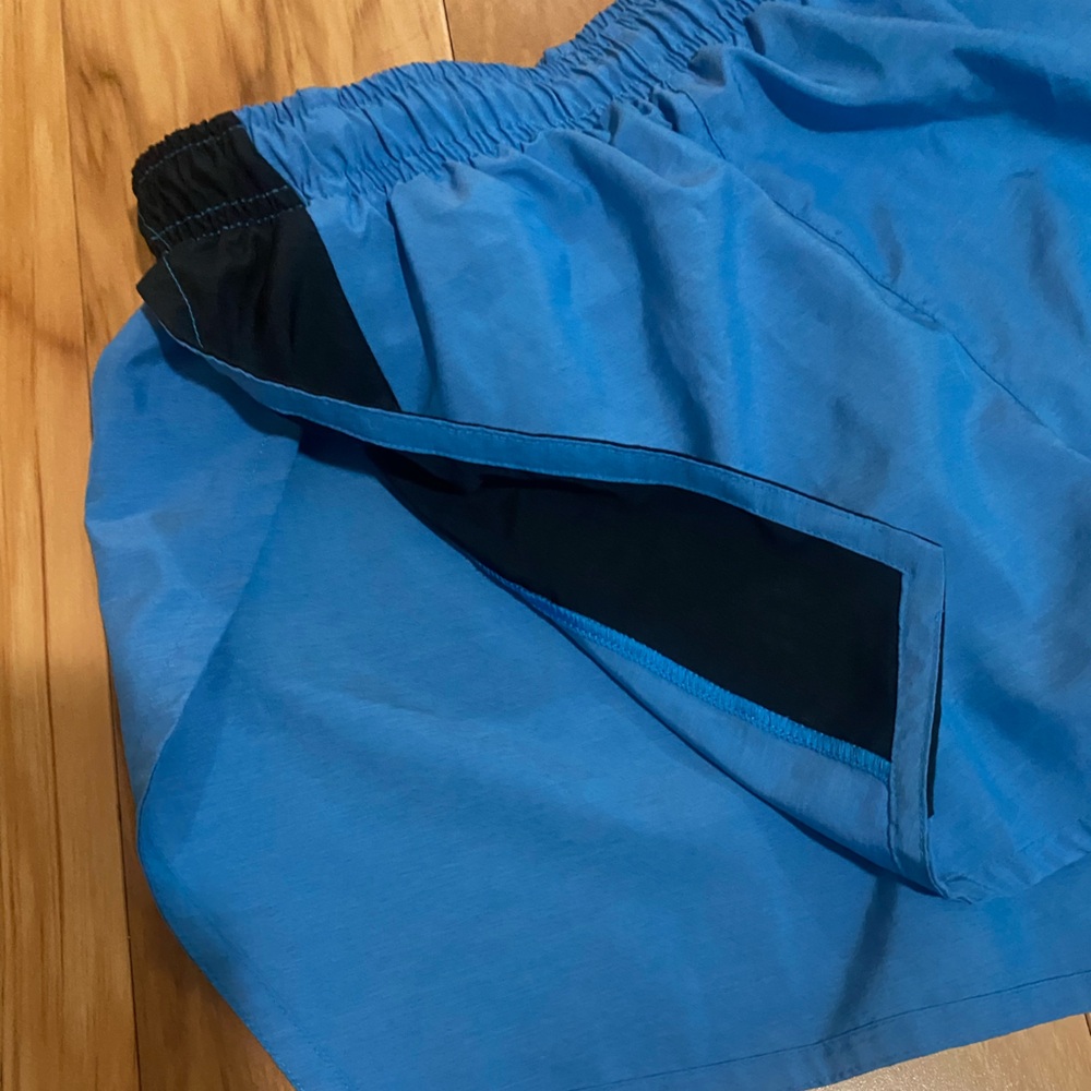 Nike Dri-Fit Short Heritage Mens XS Running Shorts Blue - Picture 2 of 10